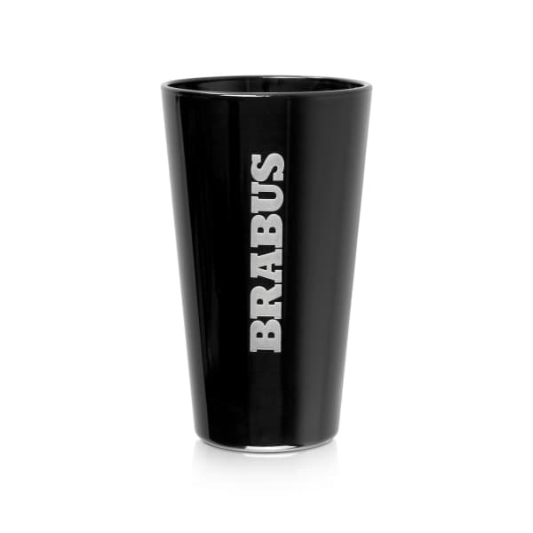 WATER GLASS Чорна склянка для води з лазерним гравіюванням BRABUS